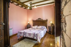 Casa Rural en Llanes, Asturias, La Boeta. Estancia Vidiago. Dormitorio. 620 72 42 79